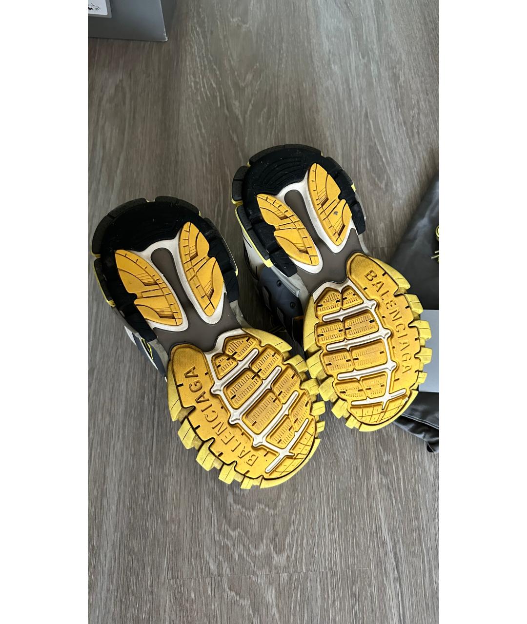 BALENCIAGA Желтые кроссовки, фото 5