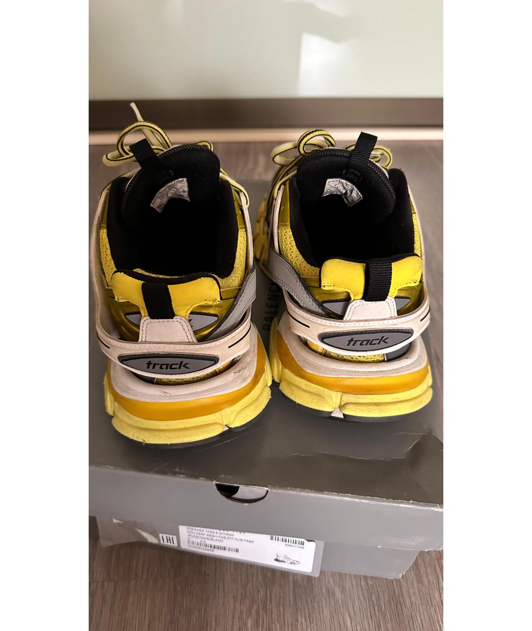 BALENCIAGA Желтые кроссовки, фото 4
