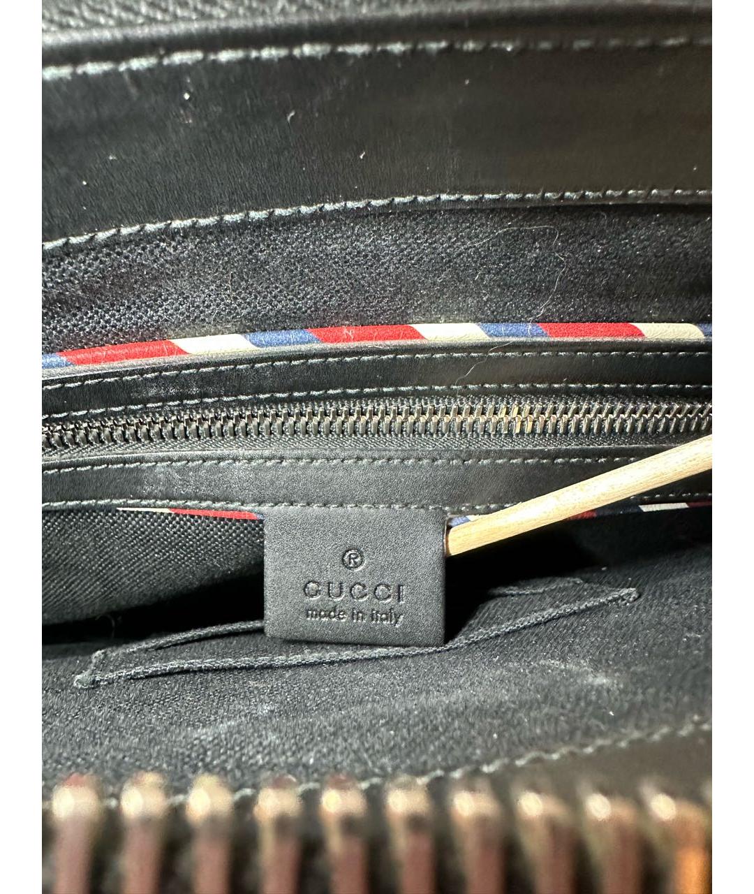 GUCCI Черная сумка на плечо, фото 5