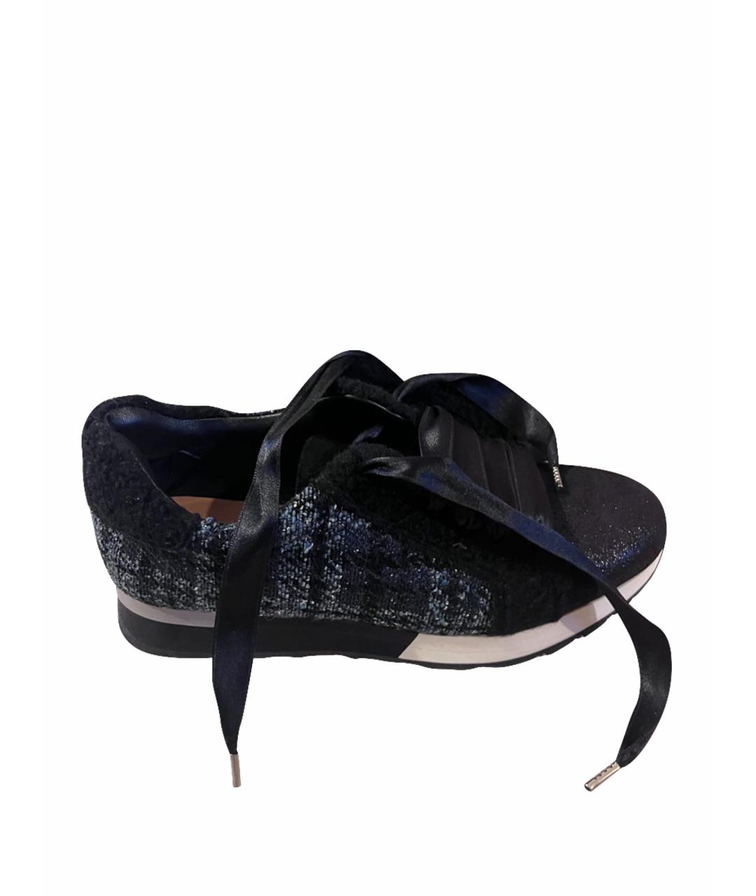 POLLINI Темно-синие кроссовки, фото 1