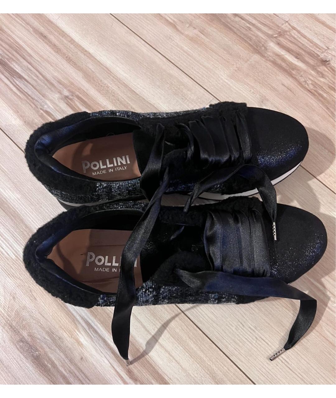 POLLINI Темно-синие кроссовки, фото 3