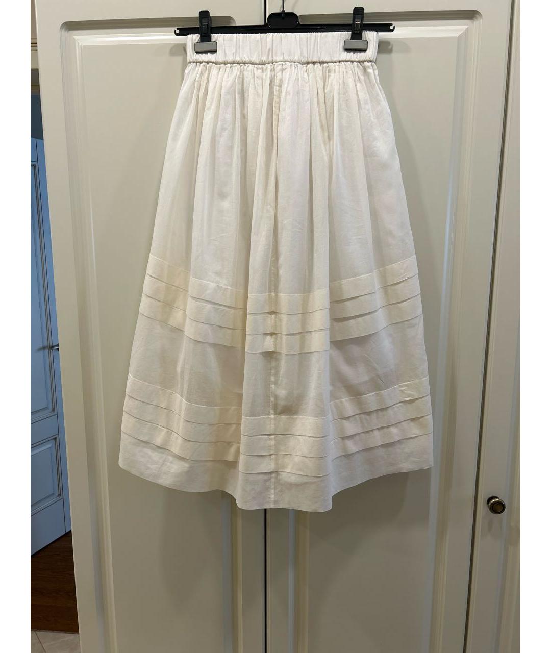 PESERICO Хлопковая юбка миди, фото 2