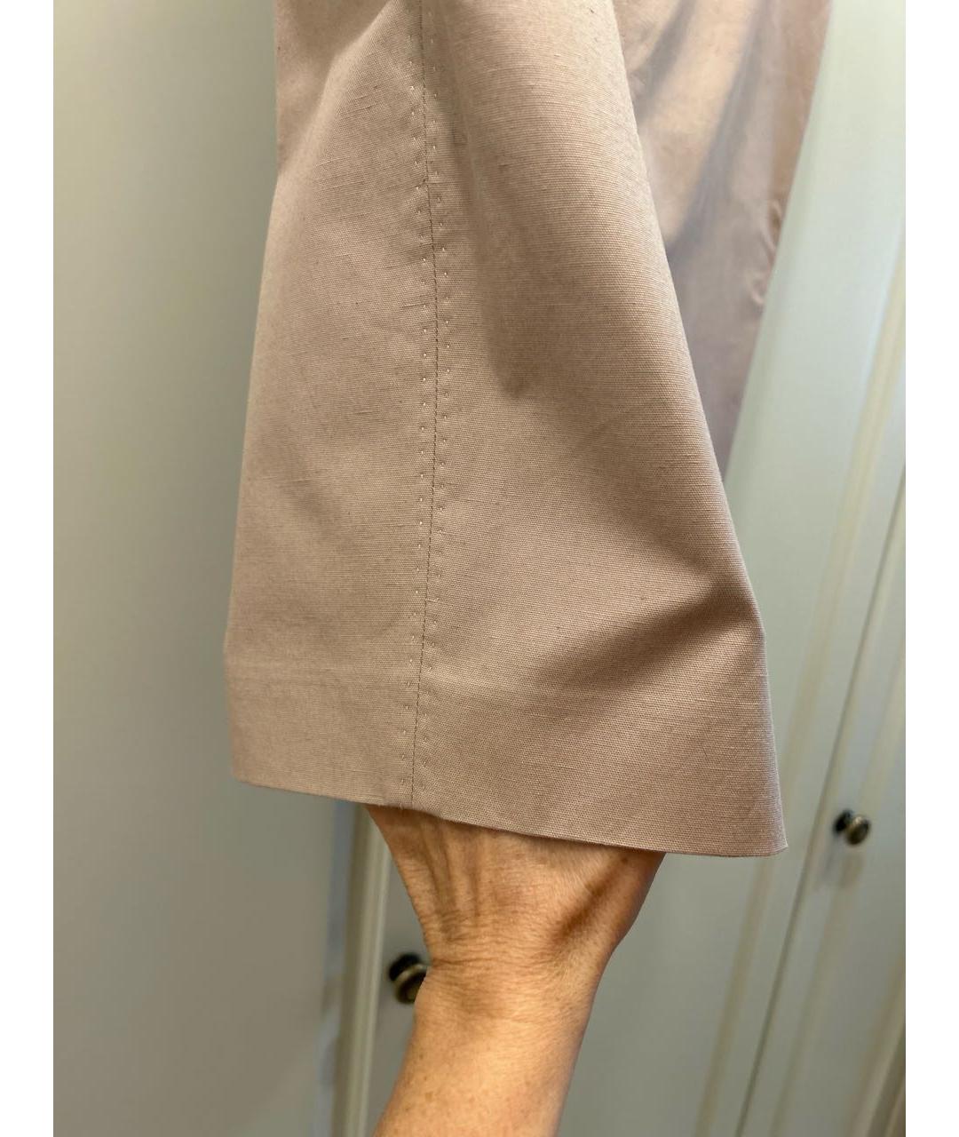 PESERICO Хлопко-эластановая юбка миди, фото 4