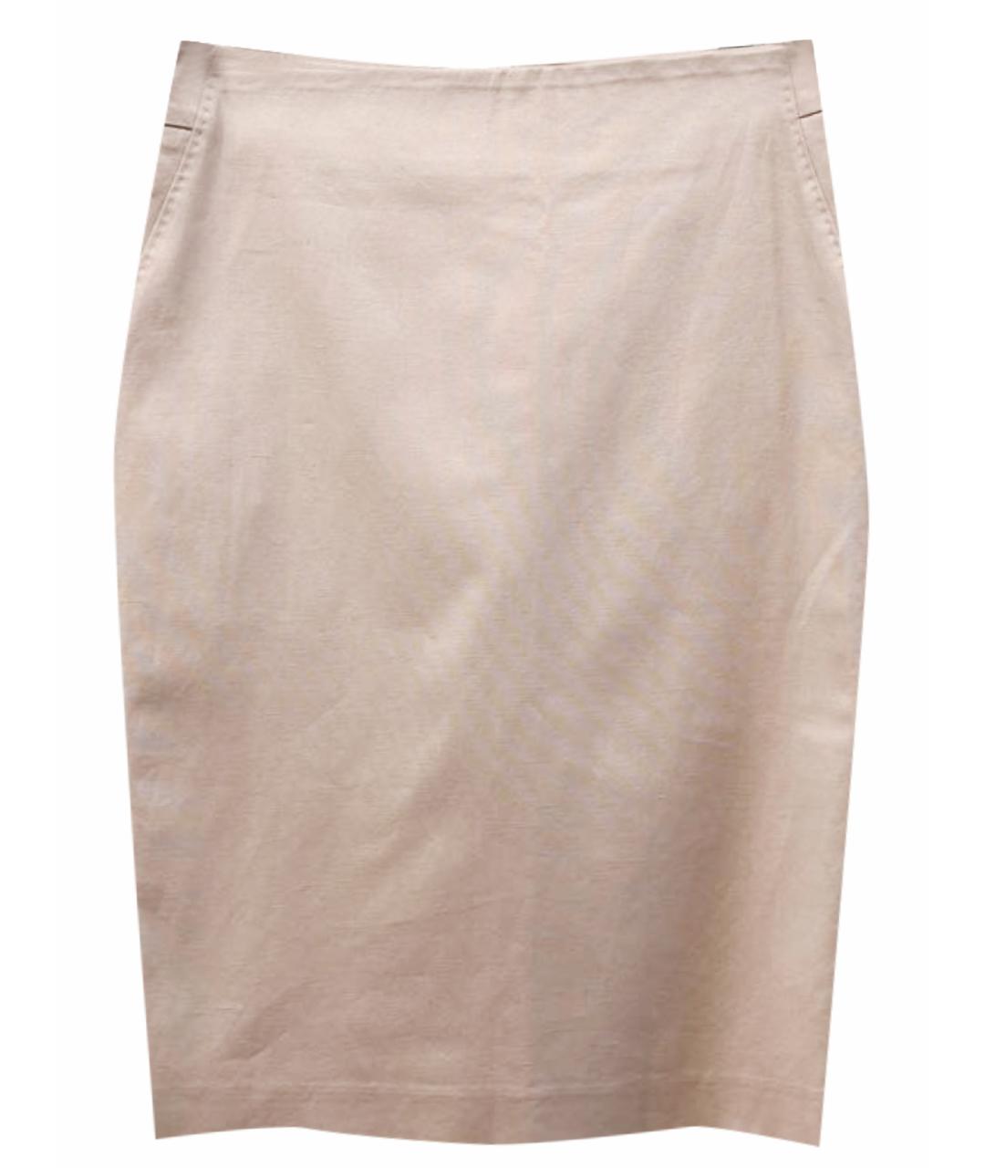 PESERICO Хлопко-эластановая юбка миди, фото 1