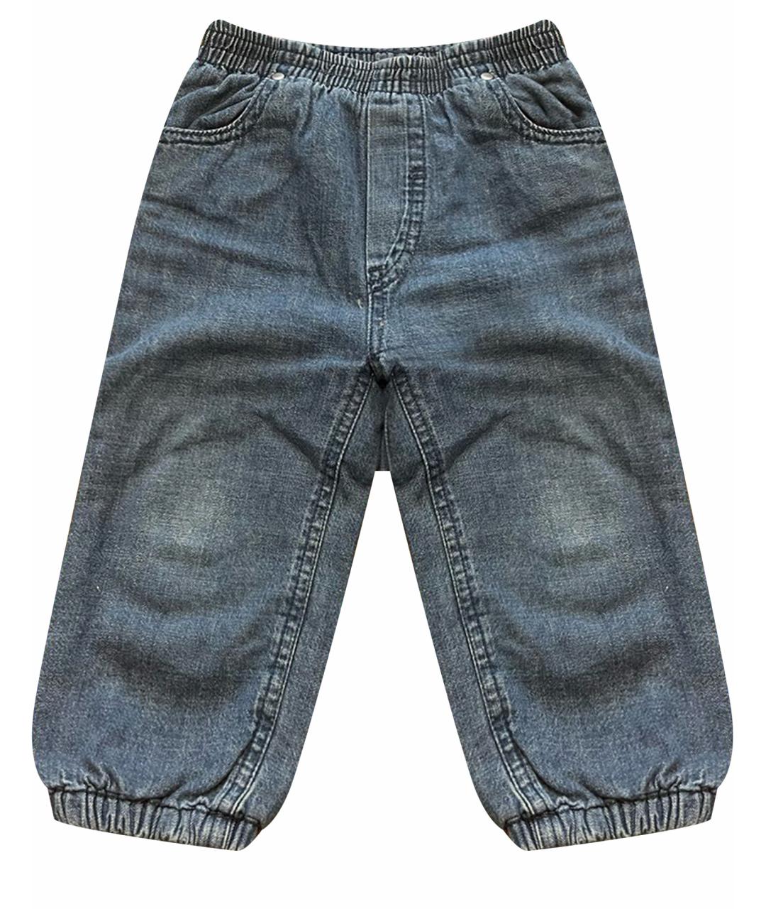 STELLA MCCARTNEY KIDS Синие хлопковые детские джинсы, фото 1