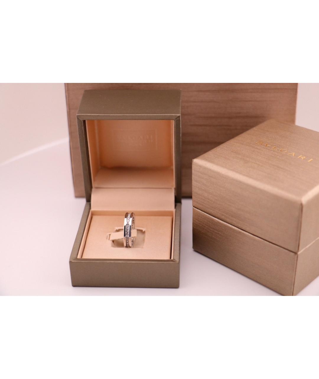 BVLGARI Серебряное кольцо из белого золота, фото 3