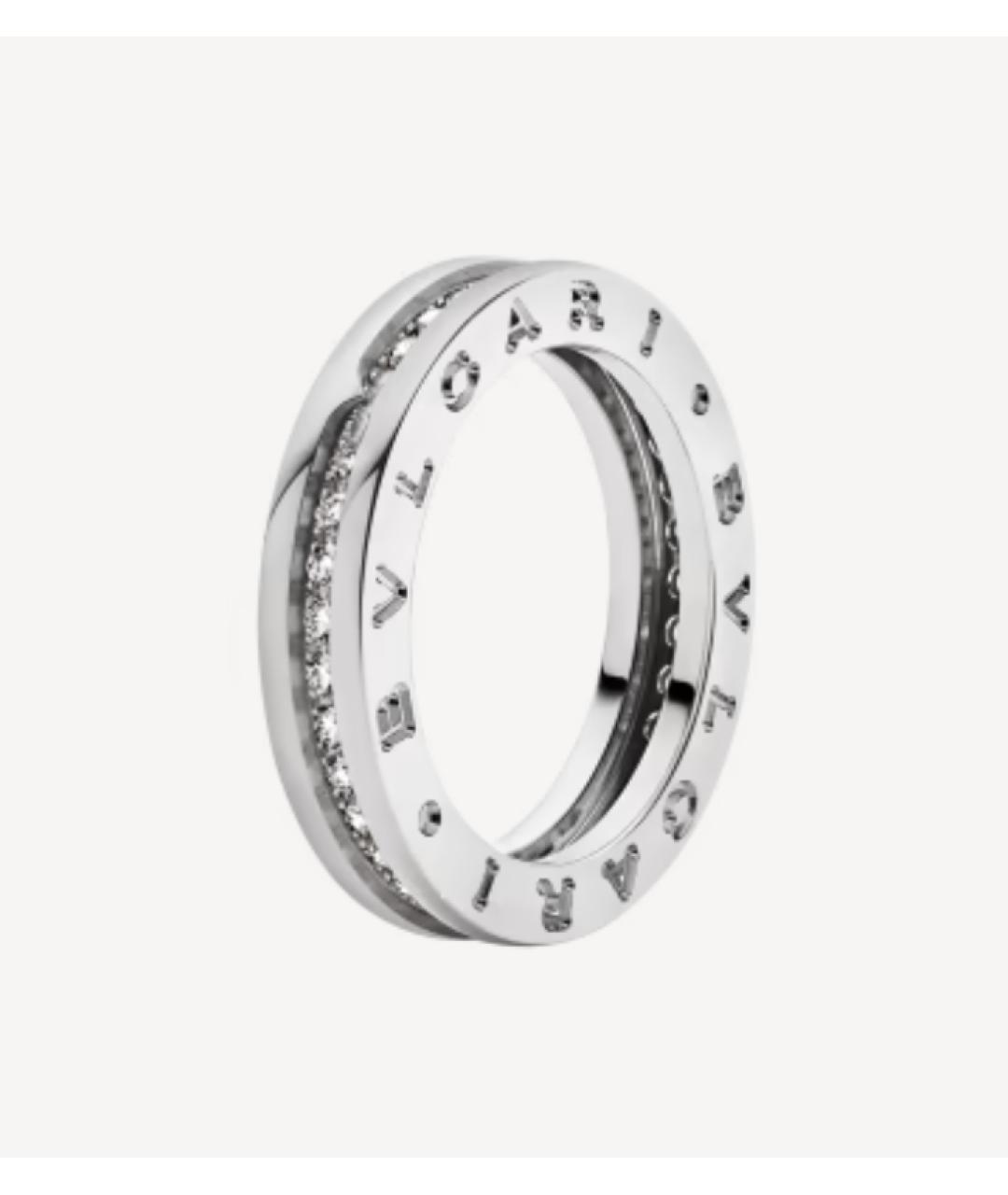BVLGARI Серебряное кольцо из белого золота, фото 8