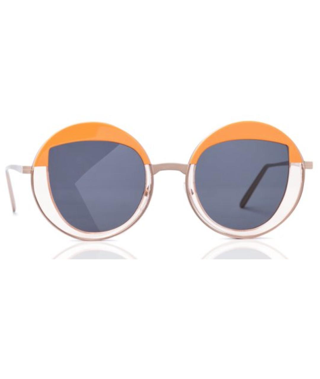 PETER & MAY WALK Оранжевое металлические солнцезащитные очки, фото 1