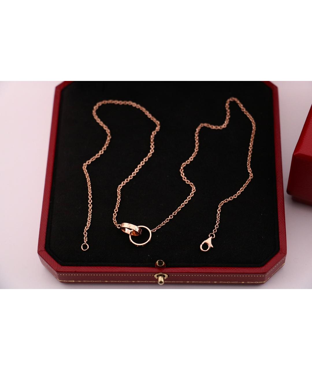 CARTIER Золотая подвеска из розового золота, фото 4