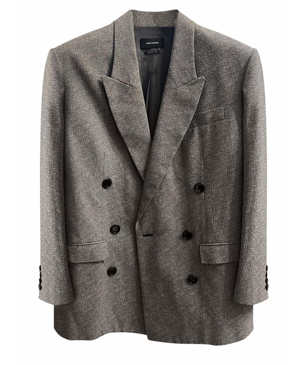 ISABEL MARANT Серый вискозный жакет/пиджак, фото 1