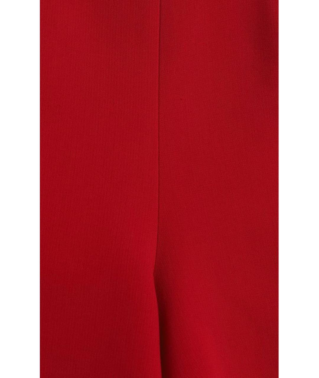CHRISTIAN DIOR PRE-OWNED Красные шерстяные шорты, фото 4