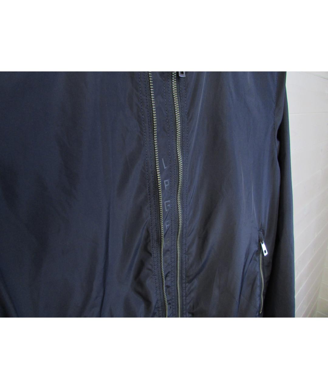 KARL LAGERFELD Темно-синяя синтетическая куртка, фото 3