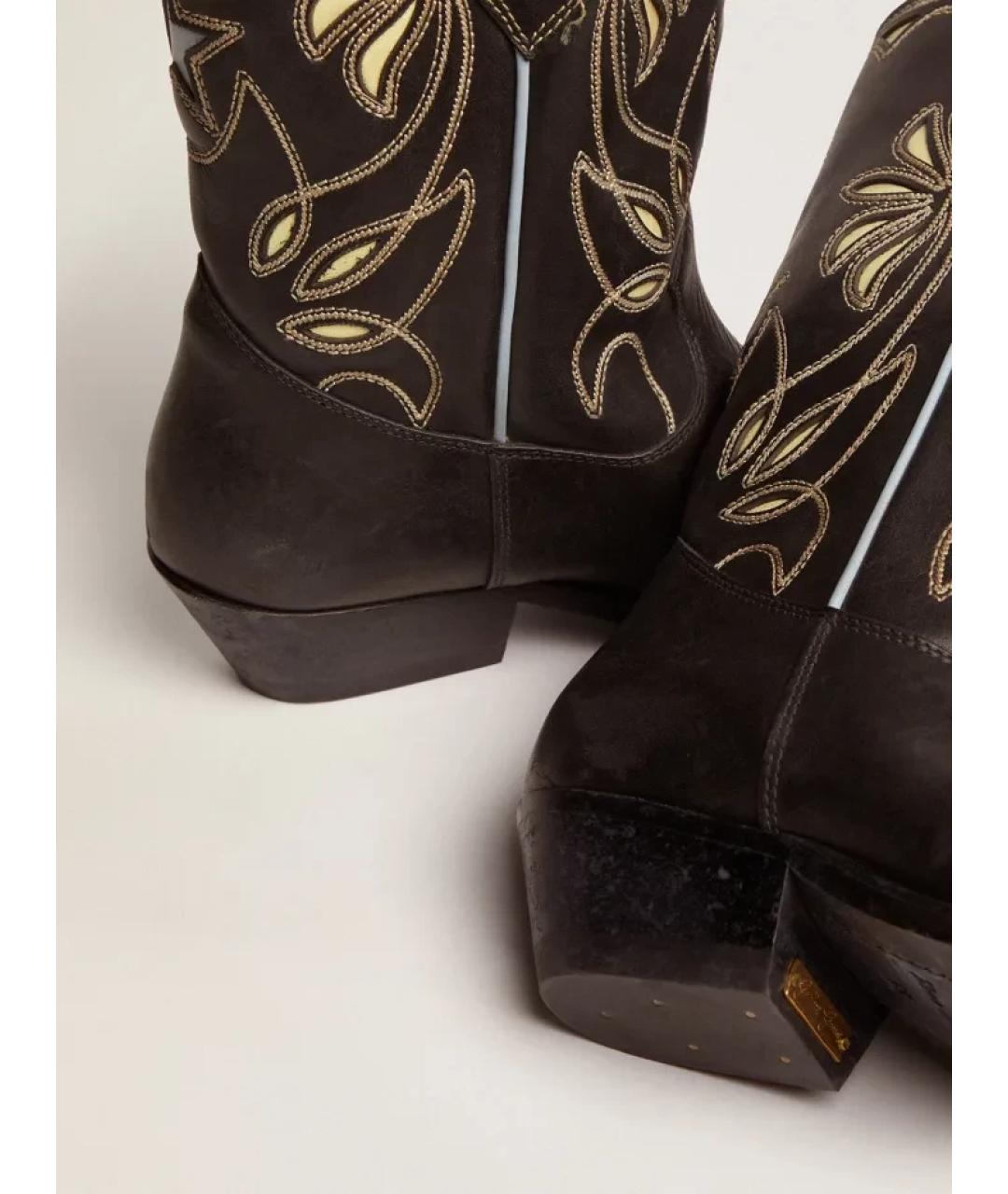 GOLDEN GOOSE DELUXE BRAND Черные сапоги, фото 5