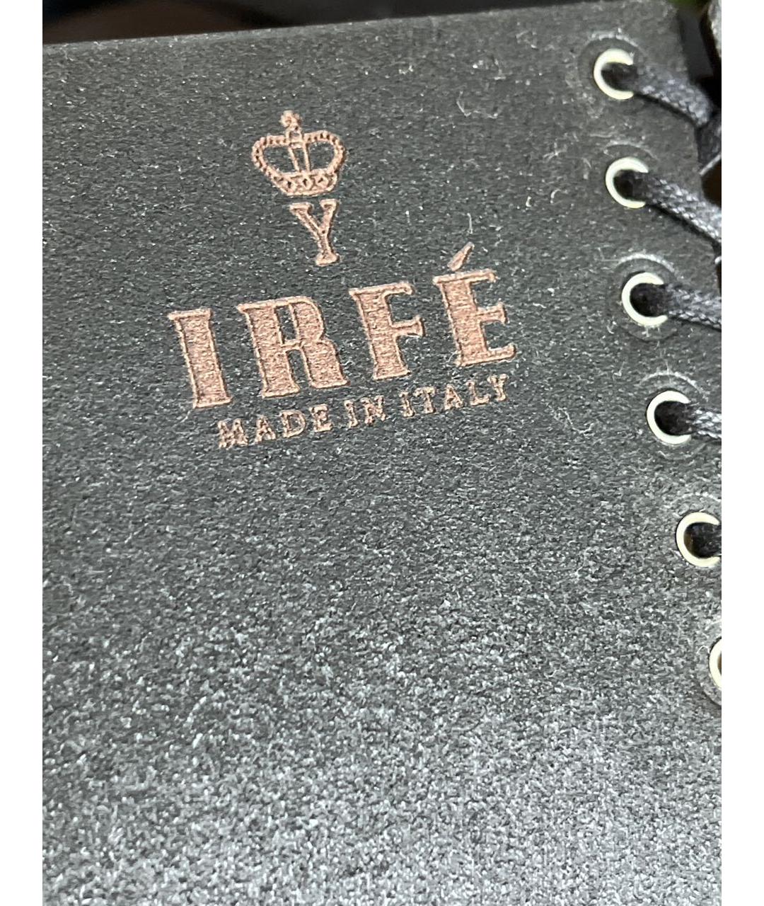 IRFE Черный кожаный ремень, фото 5