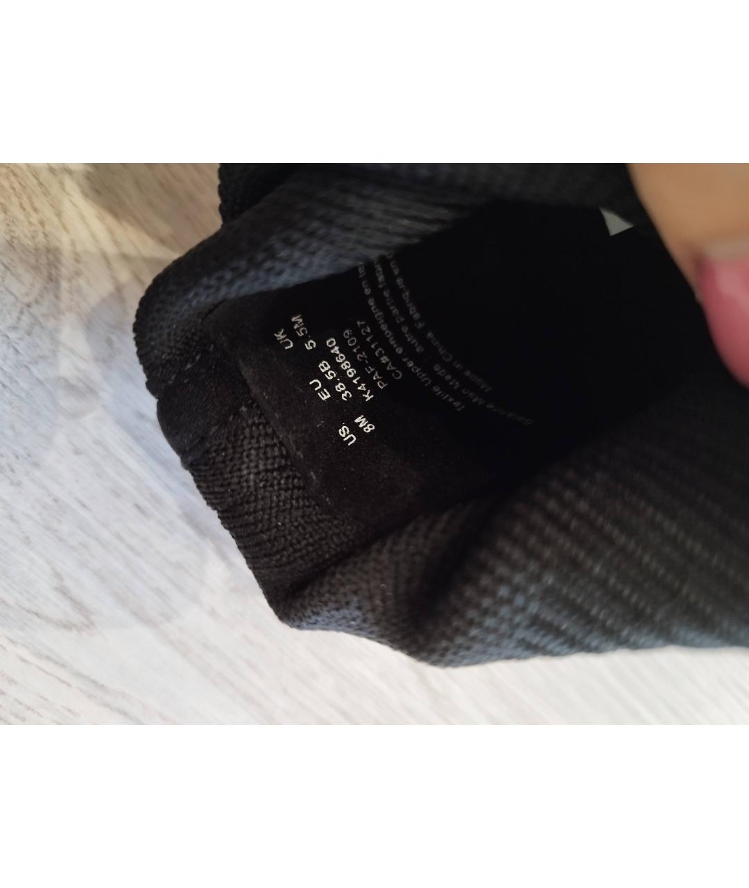 DKNY Черные текстильные кеды, фото 4