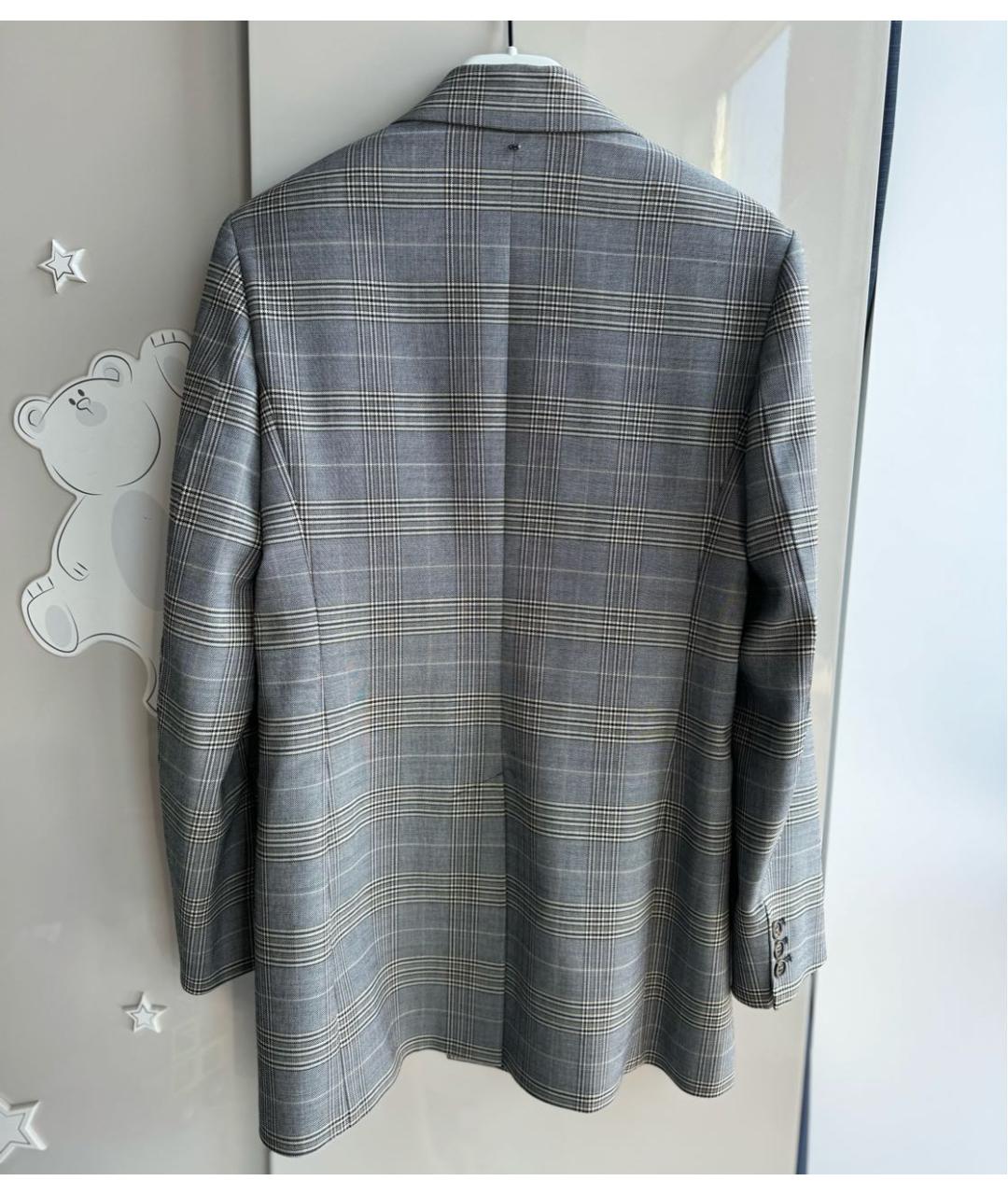 SPORT MAX CODE Серый полиэстеровый жакет/пиджак, фото 2