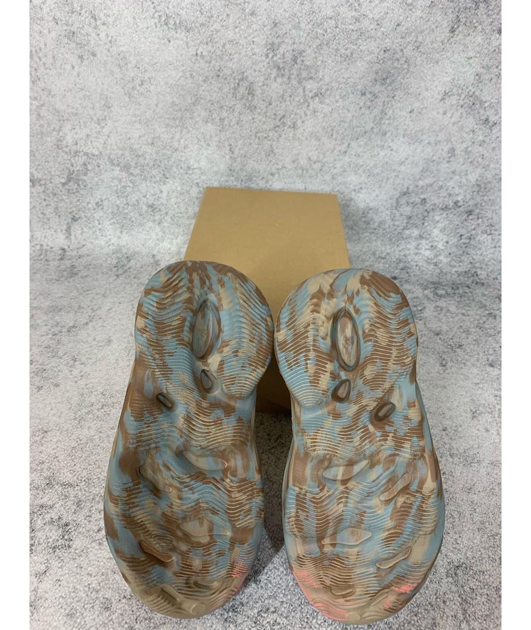 ADIDAS YEEZY Мульти резиновые сандалии, фото 5