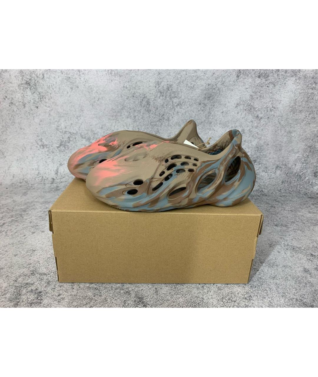 ADIDAS YEEZY Мульти резиновые сандалии, фото 2