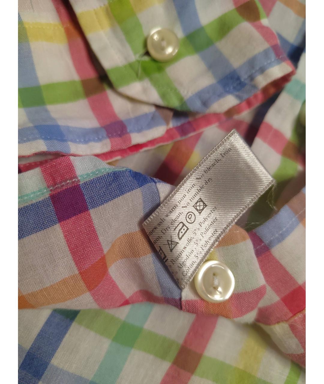 ETON Мульти хлопковая кэжуал рубашка, фото 7