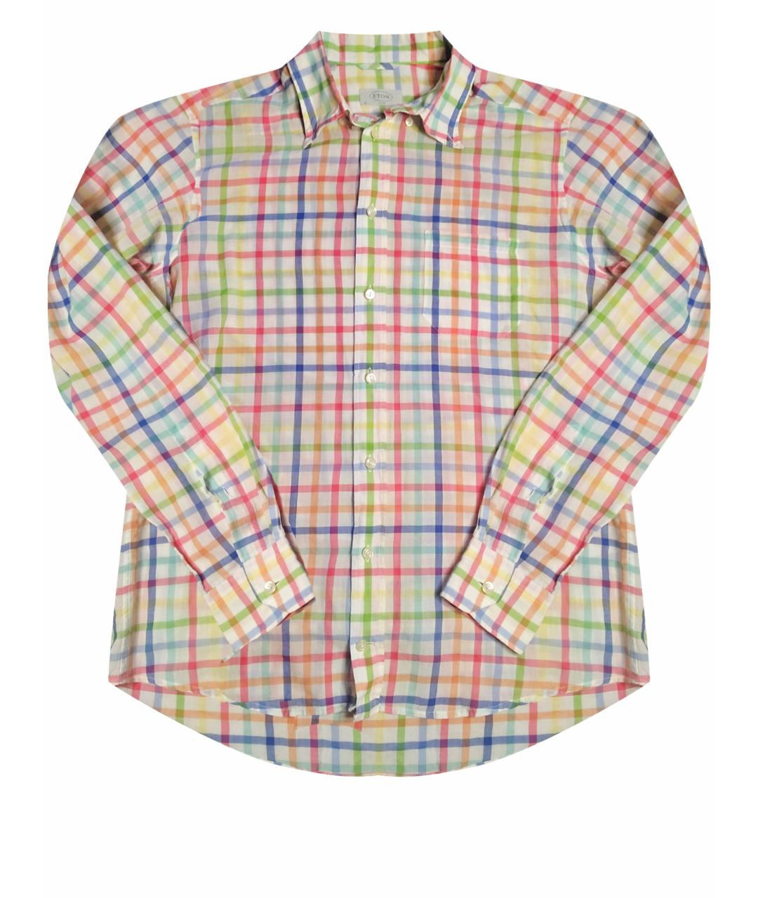 ETON Мульти хлопковая кэжуал рубашка, фото 1