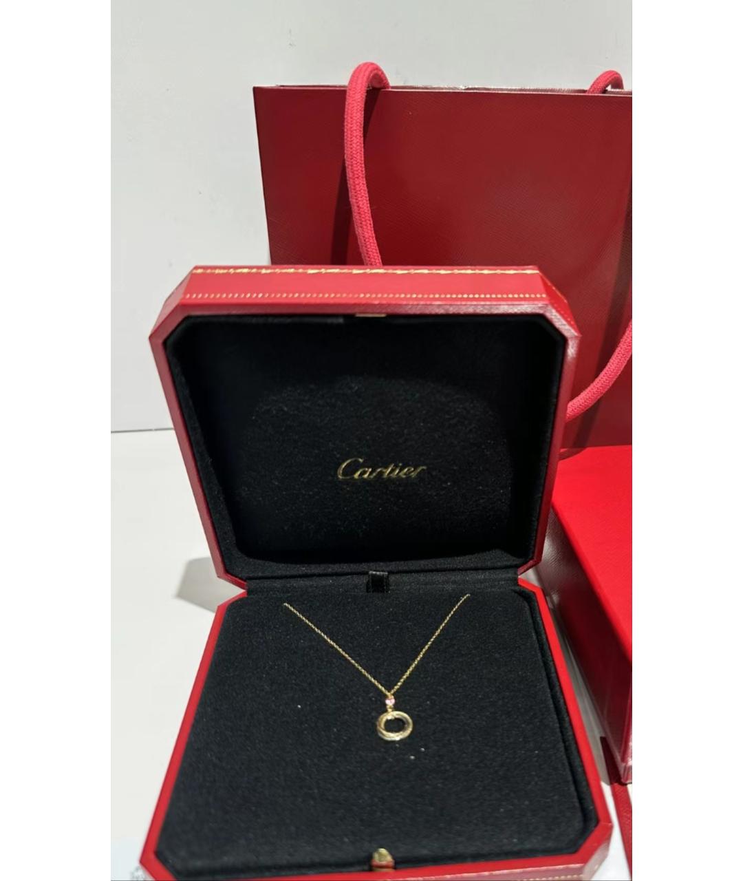 CARTIER Колье из розового золота, фото 6