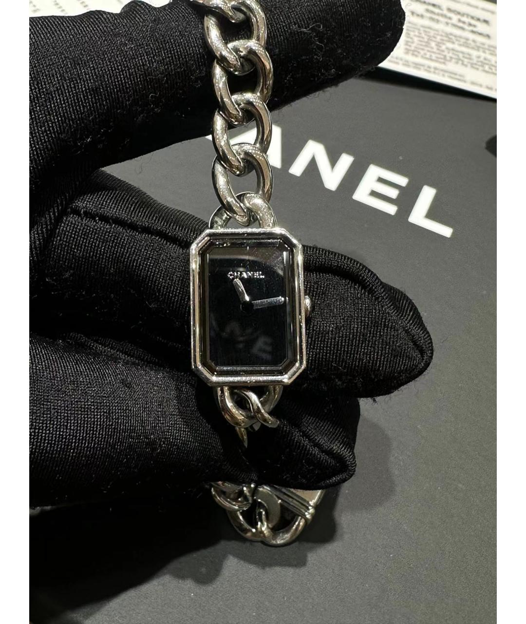 CHANEL PRE-OWNED Серебряные часы, фото 4