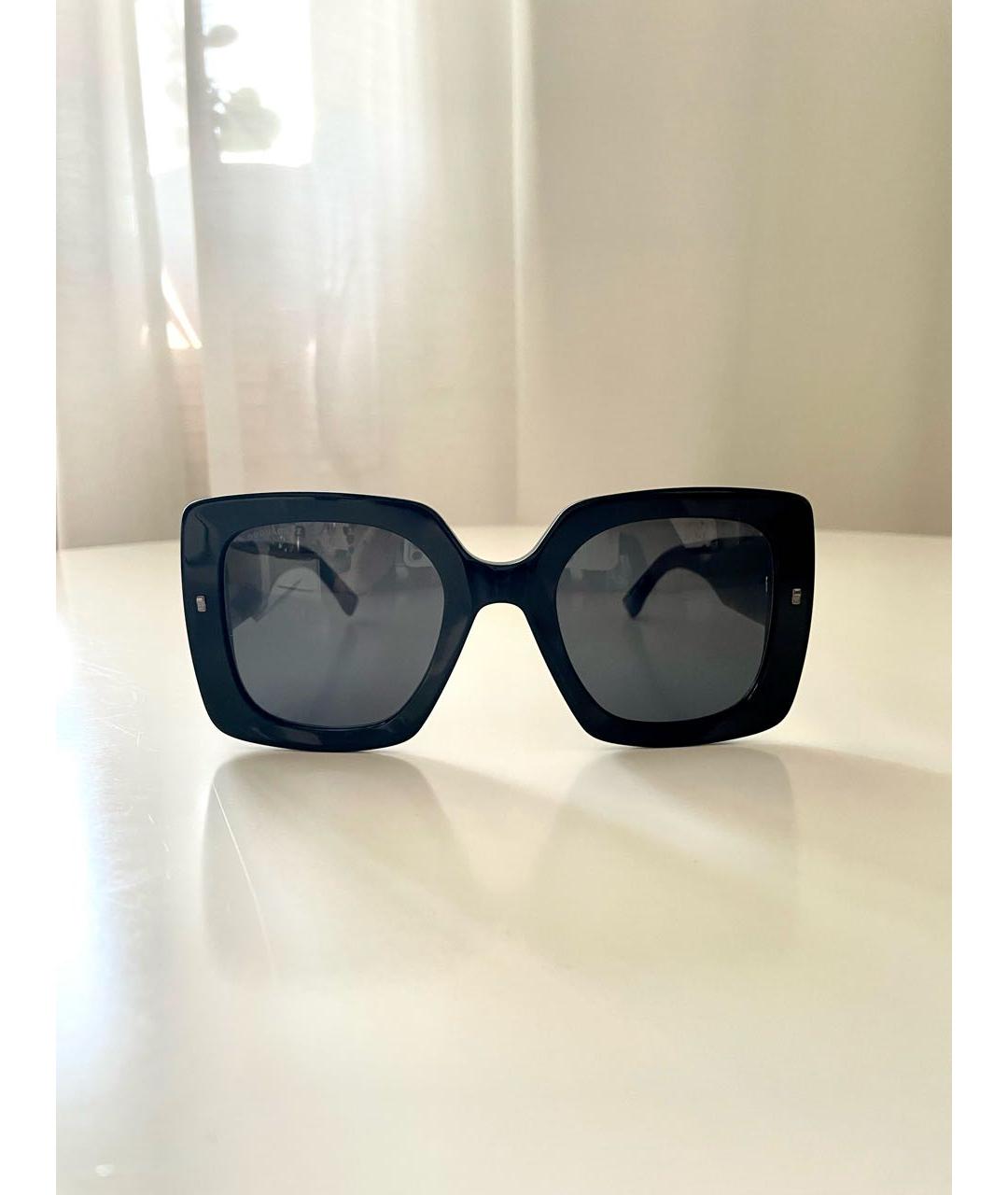 DSQUARED2 Черные пластиковые солнцезащитные очки, фото 9