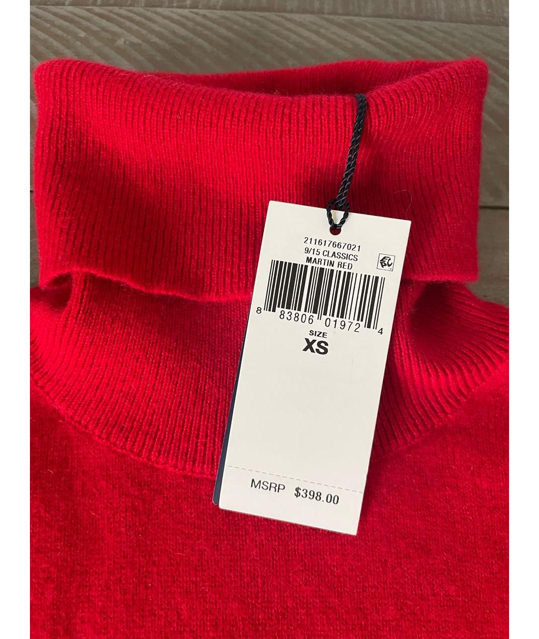 POLO RALPH LAUREN Красная кашемировая водолазка, фото 5