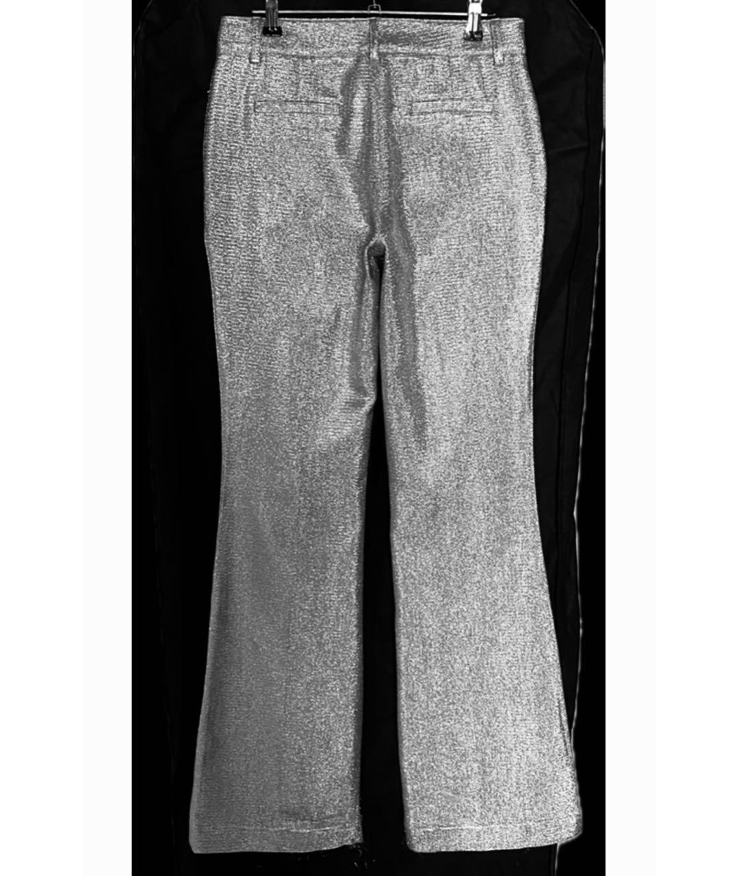 P.A.R.O.S.H. Серебрянный ацетатный костюм с брюками, фото 6