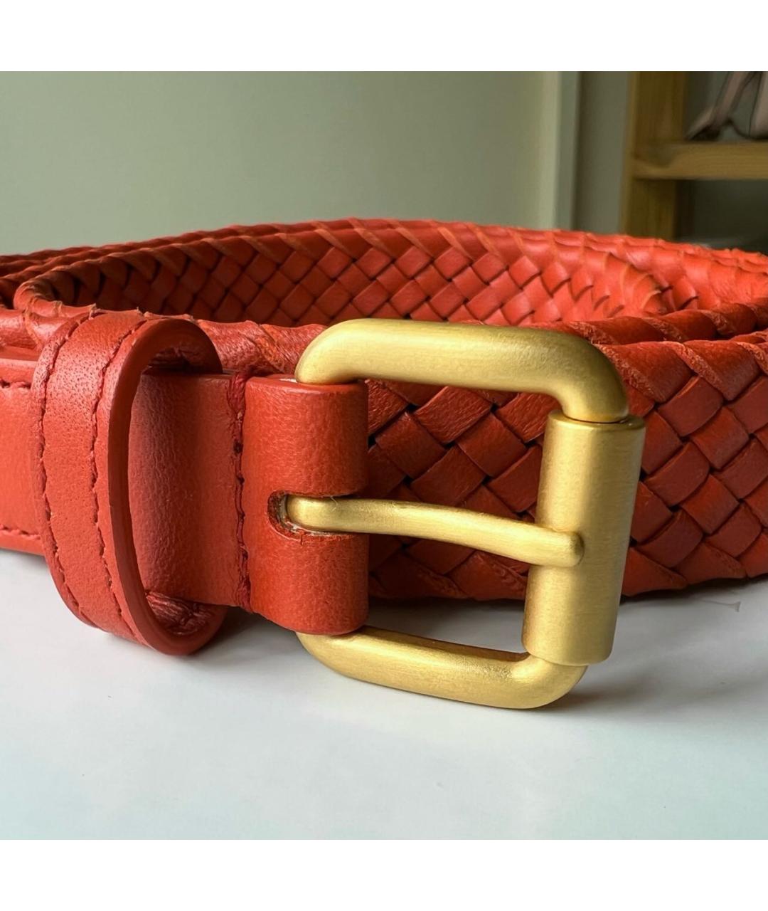 BOTTEGA VENETA Кожаный ремень, фото 3