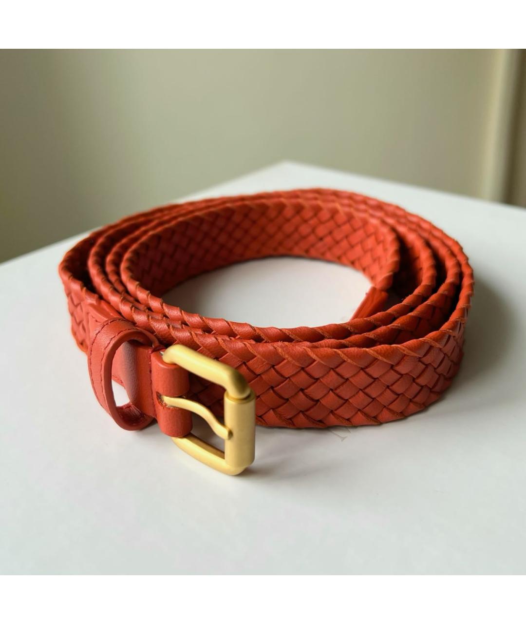 BOTTEGA VENETA Кожаный ремень, фото 2