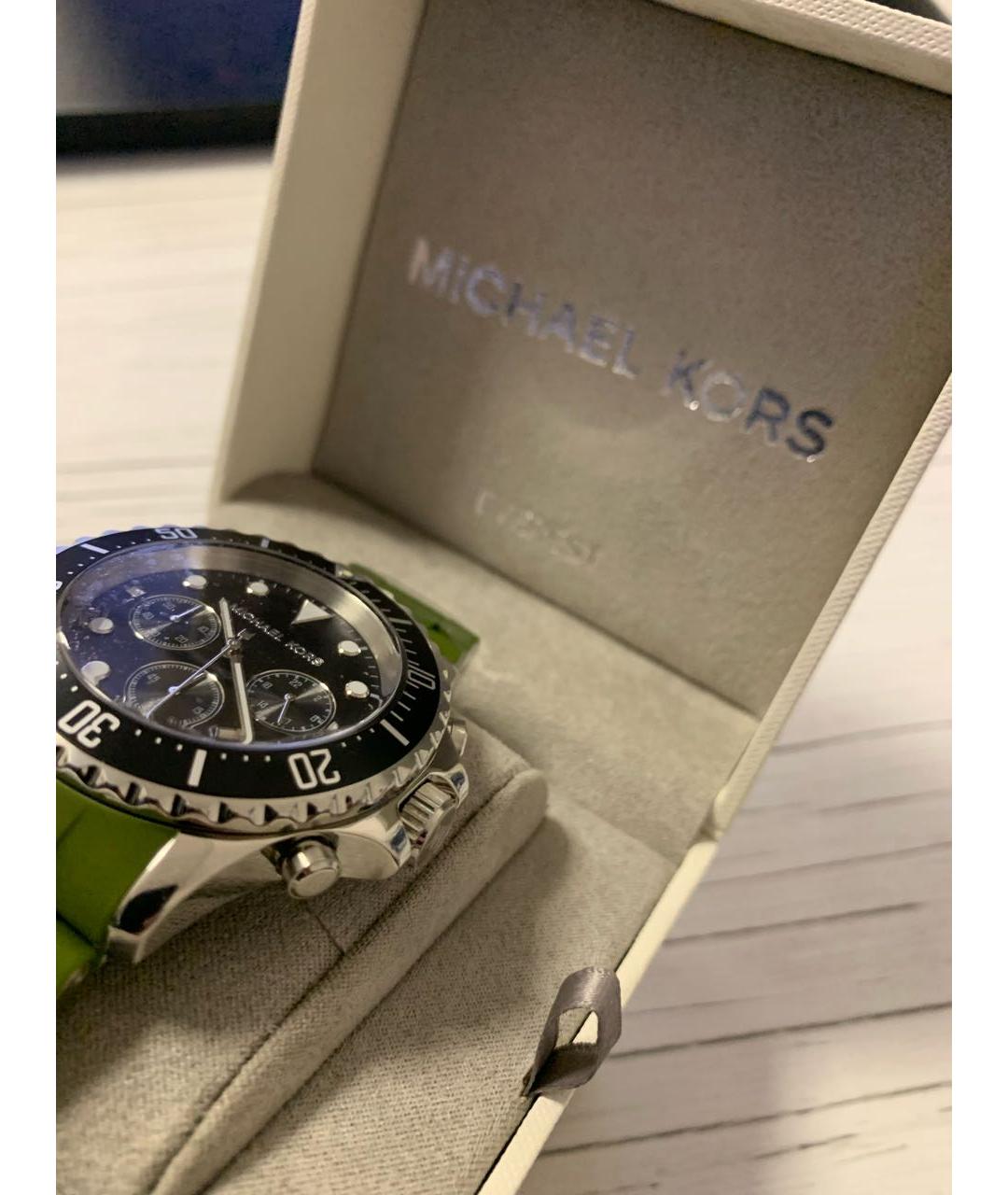 MICHAEL KORS Антрацитовые часы, фото 5