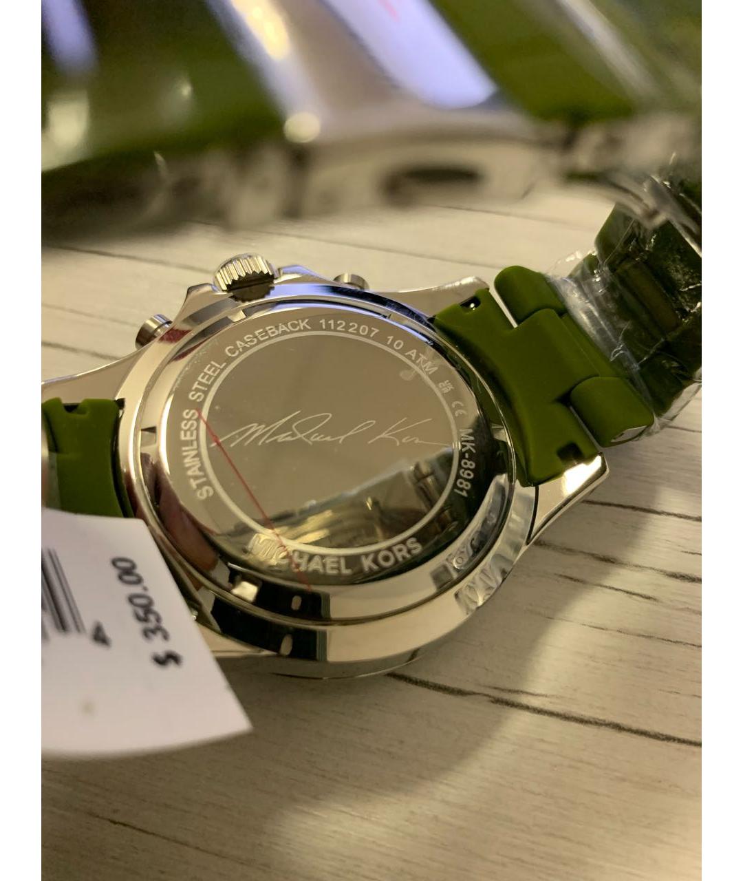 MICHAEL KORS Антрацитовые часы, фото 2