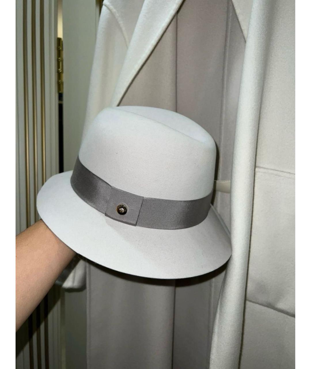 LORO PIANA Серая кашемировая шляпа, фото 3