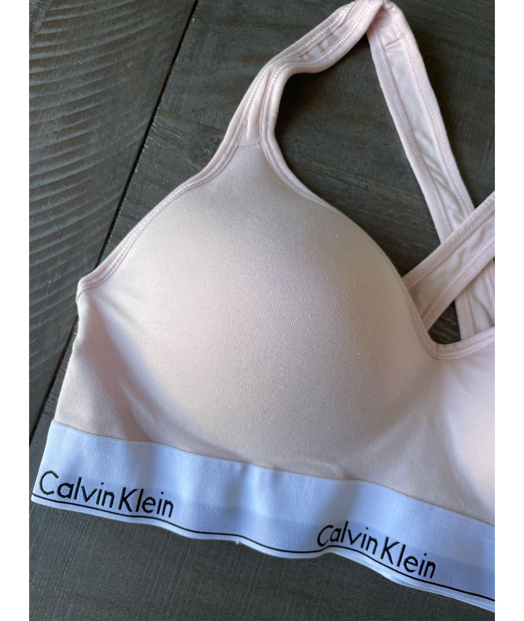 CALVIN KLEIN Розовый бюстгалтеры, фото 3