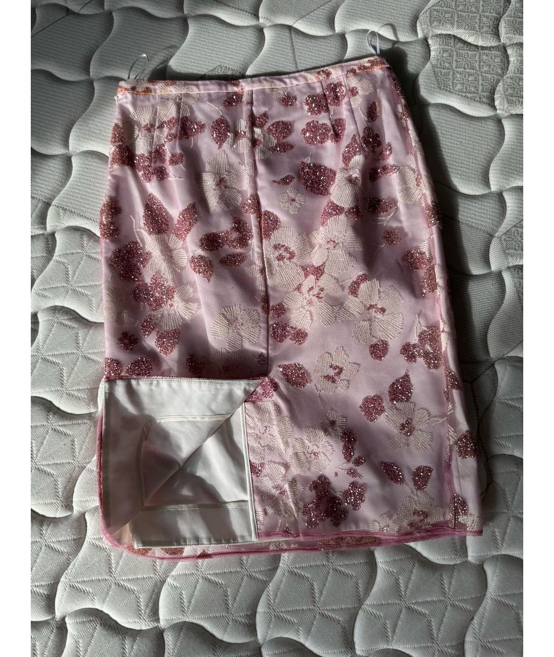 NO. 21 Розовая юбка миди, фото 2