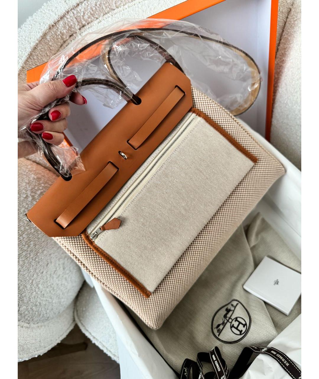 HERMES Кожаная сумка через плечо, фото 3