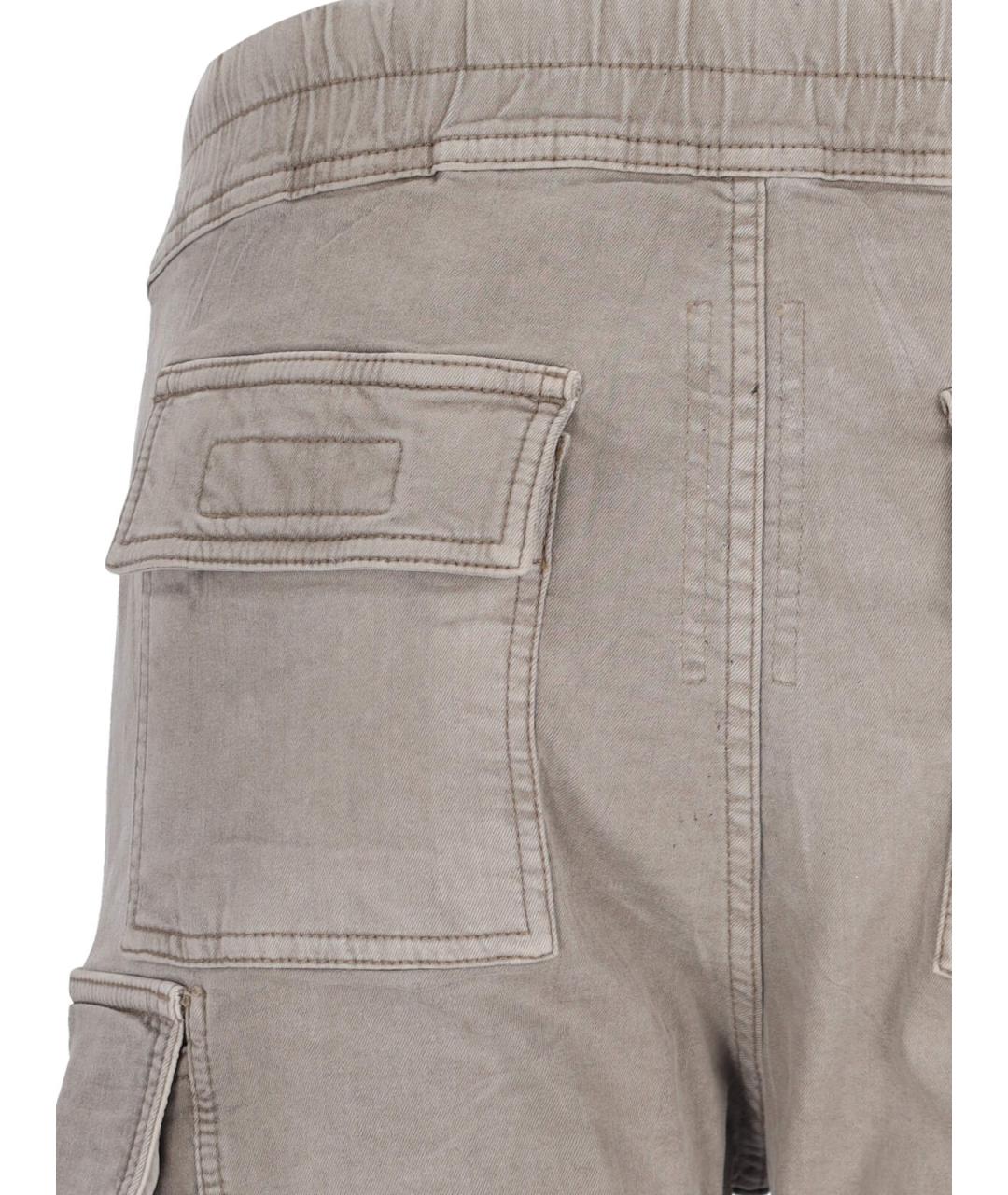 RICK OWENS DRKSHDW Бежевые прямые джинсы, фото 4