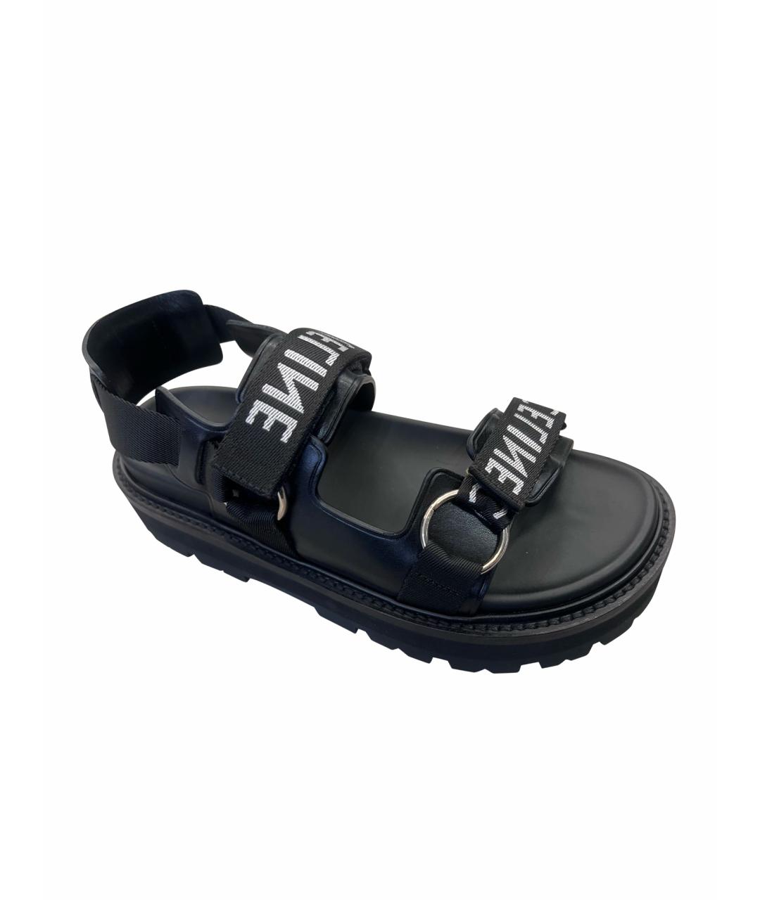 CELINE PRE-OWNED Черные сандалии, фото 1