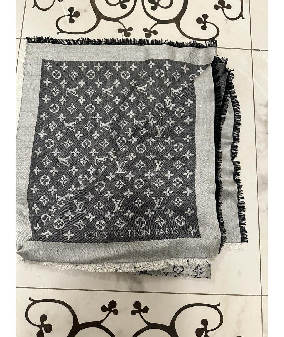 LOUIS VUITTON PRE-OWNED Шерстяной платок, фото 3