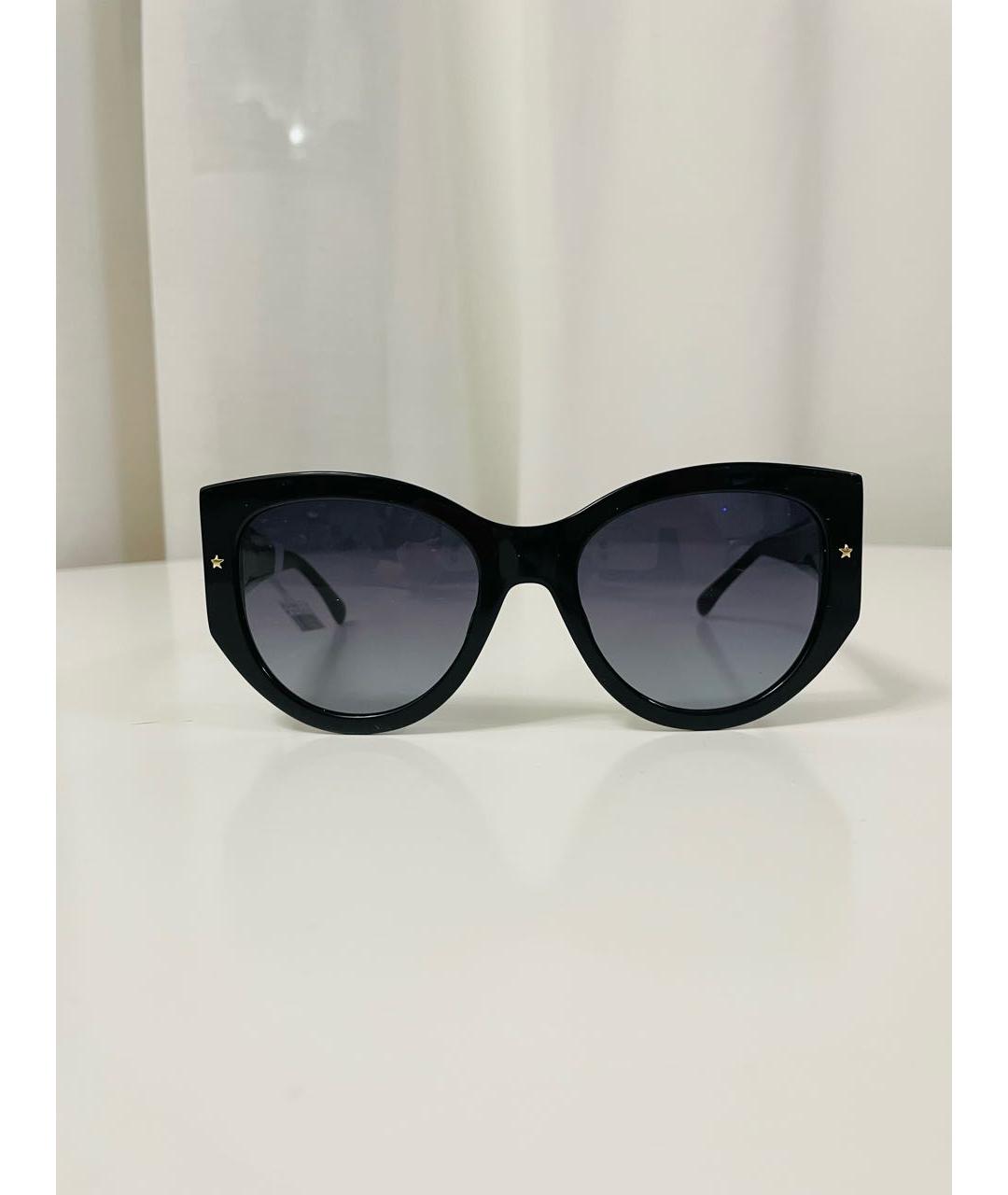 CHIARA FERRAGNI Черные пластиковые солнцезащитные очки, фото 7