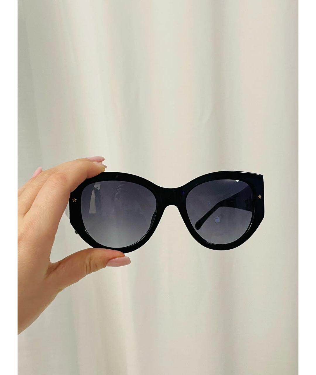 CHIARA FERRAGNI Черные пластиковые солнцезащитные очки, фото 5