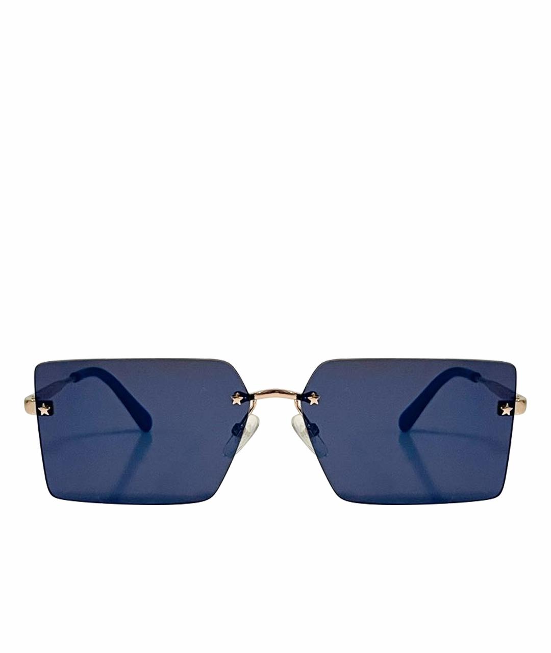CHIARA FERRAGNI Синие металлические солнцезащитные очки, фото 1