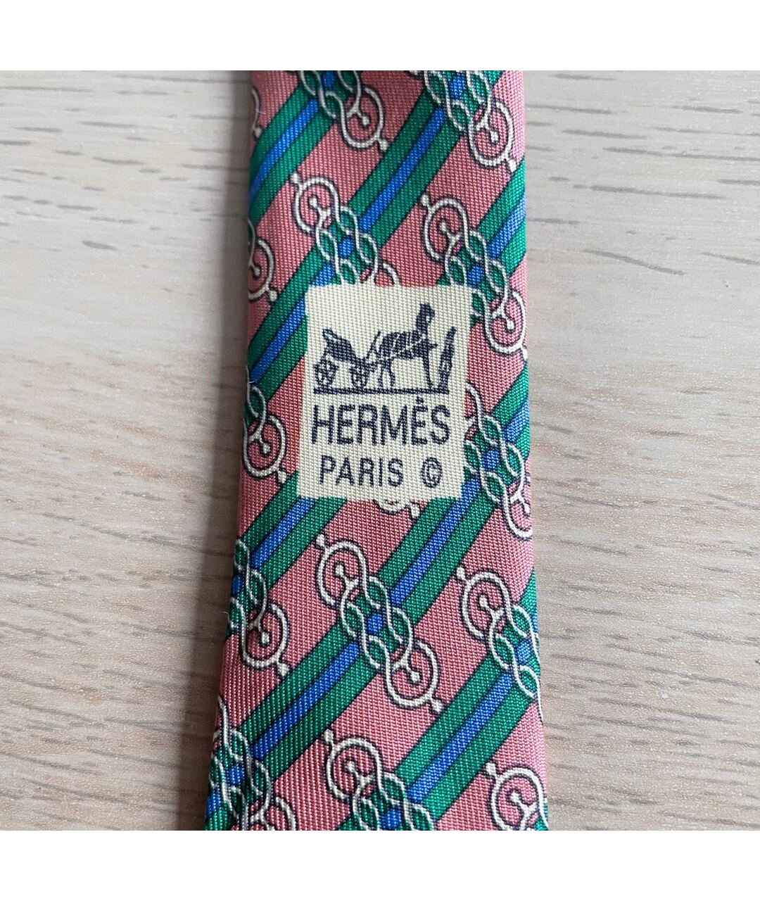 HERMES PRE-OWNED Мульти шелковый галстук, фото 4