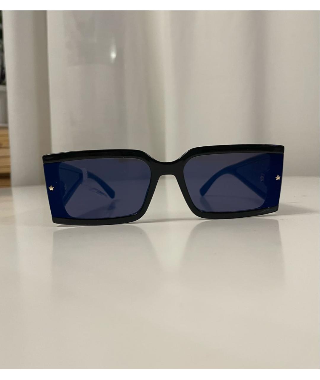 CHIARA FERRAGNI Темно-синие пластиковые солнцезащитные очки, фото 7