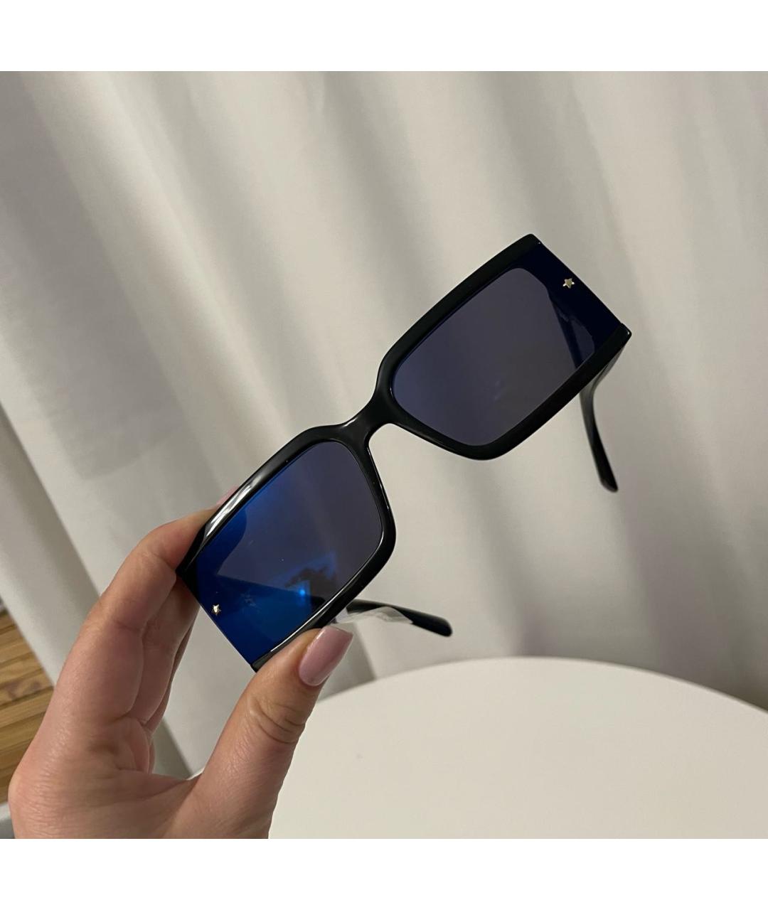 CHIARA FERRAGNI Темно-синие пластиковые солнцезащитные очки, фото 6