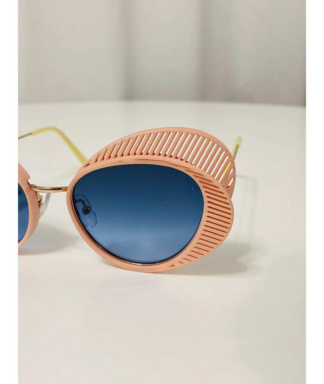 OXYDO Розовые пластиковые солнцезащитные очки, фото 5