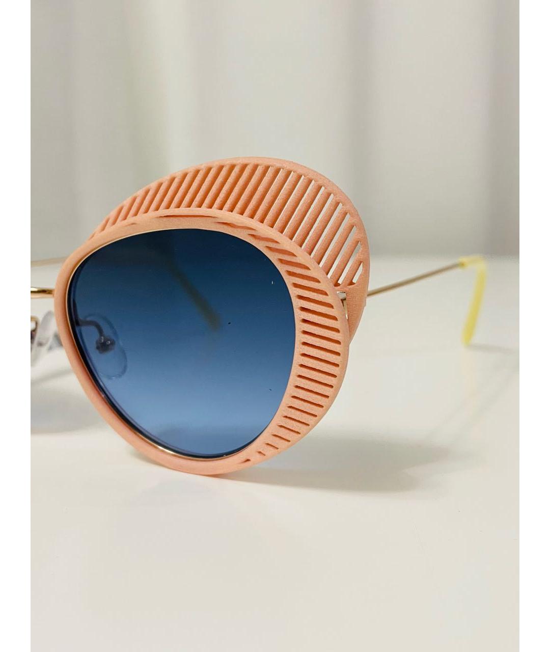 OXYDO Розовые пластиковые солнцезащитные очки, фото 2