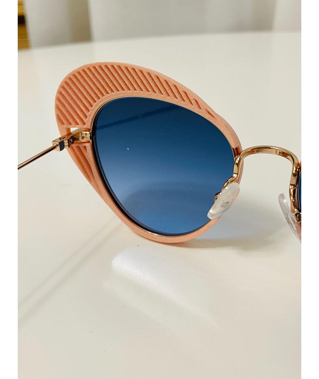 OXYDO Розовые пластиковые солнцезащитные очки, фото 4