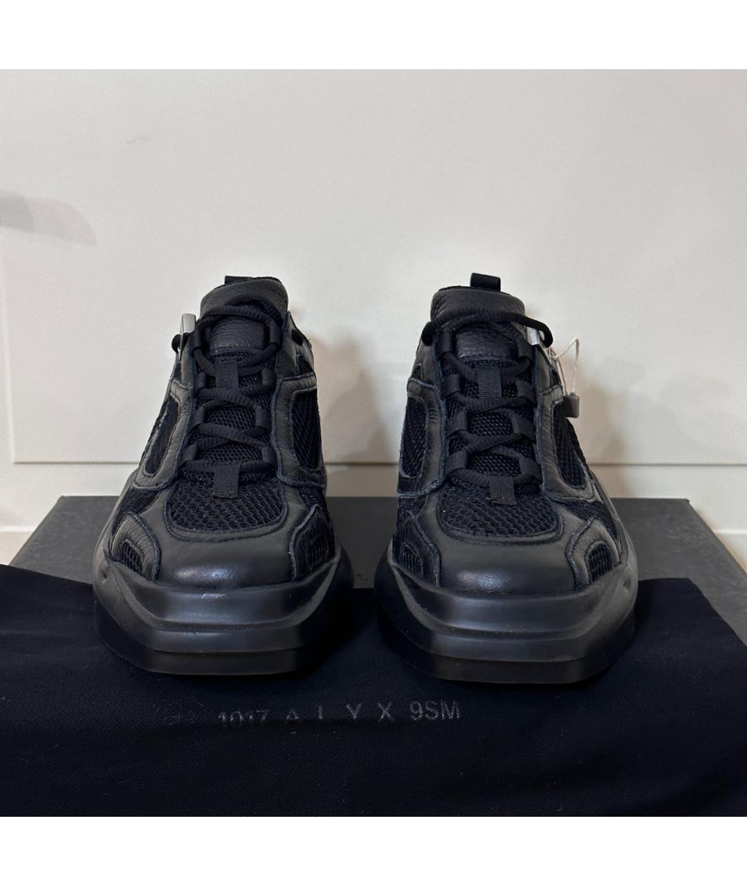 1017 ALYX 9SM Черные кожаные кроссовки, фото 4